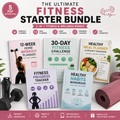 The Ultimate Fitness Starter Bundle | 5-in-1 Workout, Meal & Habit Planner