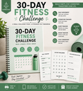 30-Day Fitness Challenge | Printable Workout & Habit Tracker