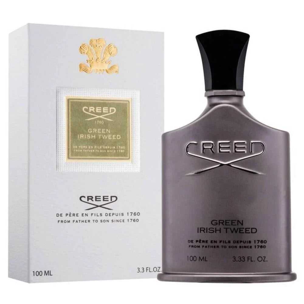 Creed Green Irish Tweed Eau de Parfum for Men 3.3 oz / 100 ml – New in Box