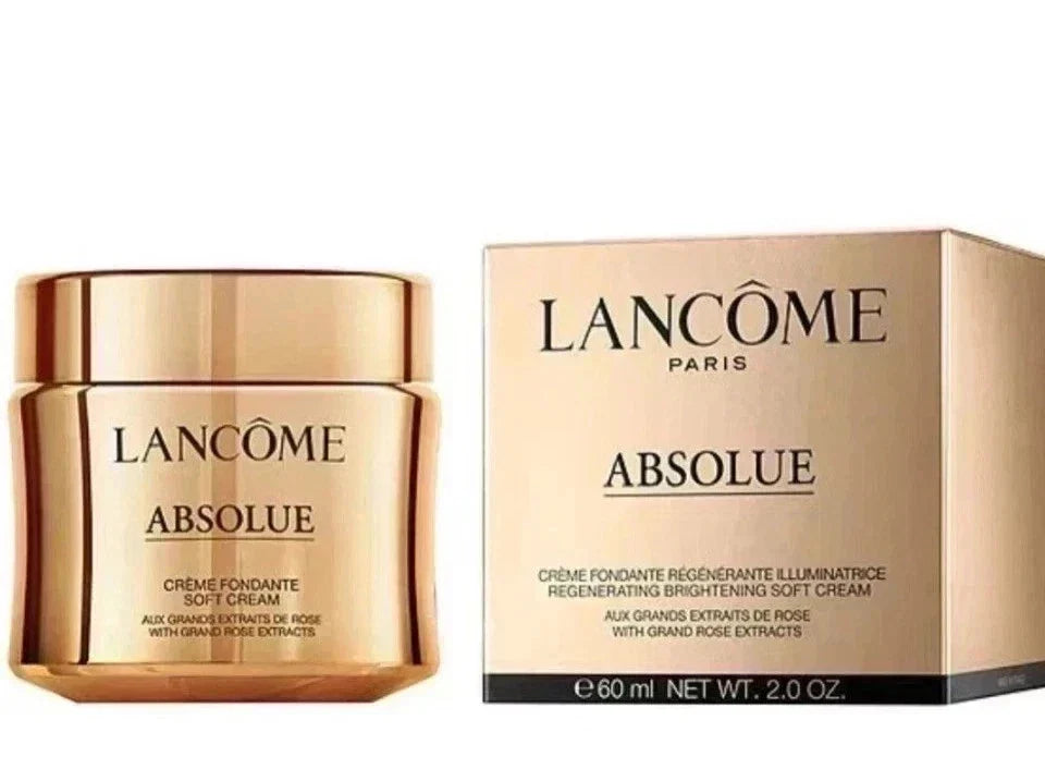 Lancème Absolue cream jar and packaging on a white background