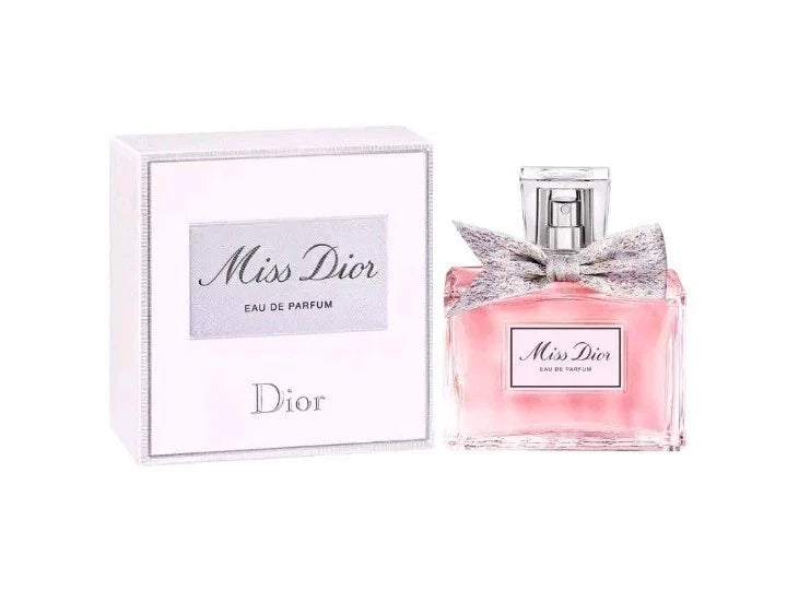 Dior Rose De Marly Eau de Toilette perfume bottle with its original white and silver packaging box, shown against a plain white background.