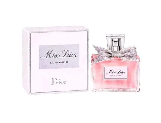 Dior Rose De Marly Eau de Toilette perfume bottle with its original white and silver packaging box, shown against a plain white background.