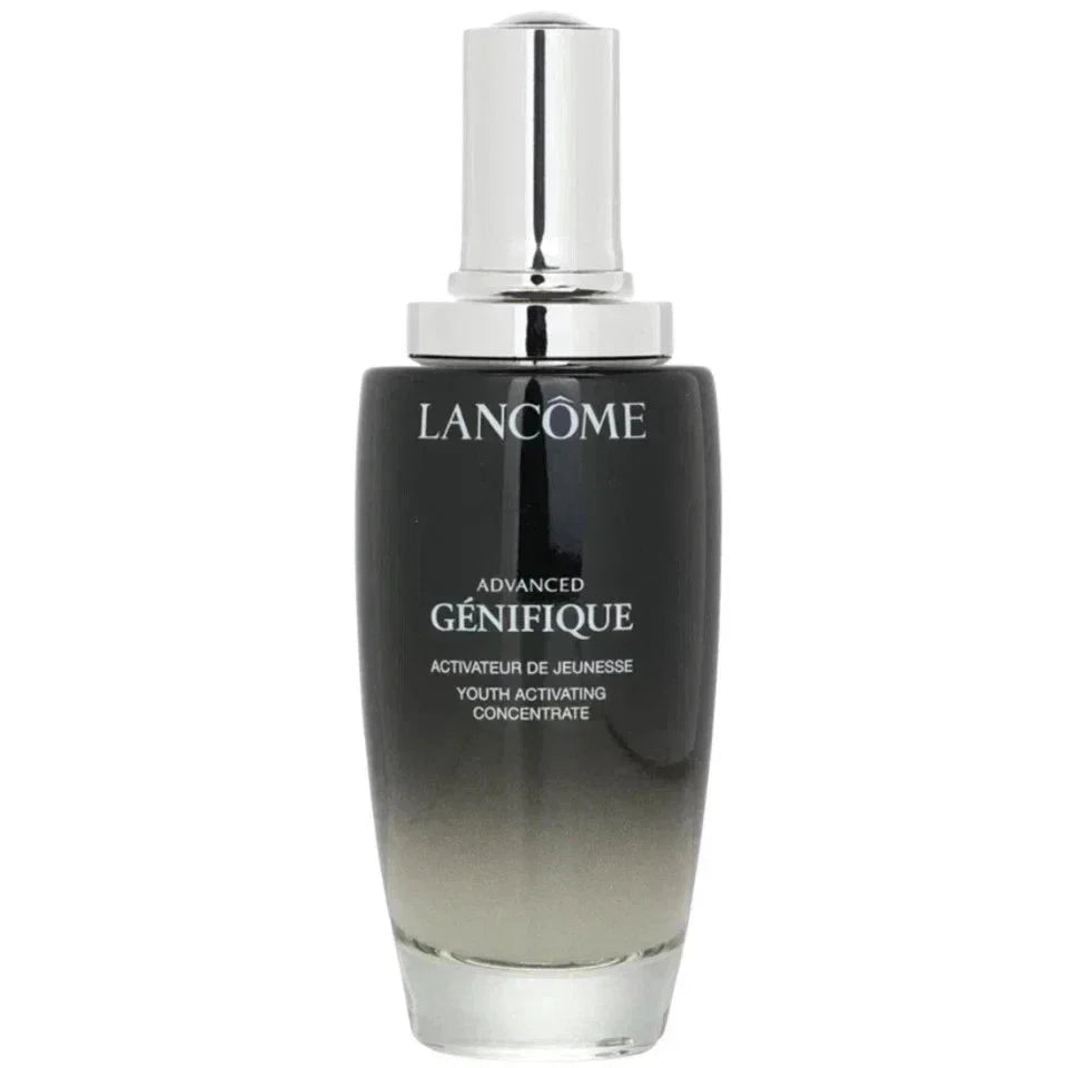 Lancome Advanced Génifique serum bottle on a white background